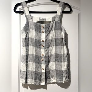 Mango 100% linen summer shirt size XXS